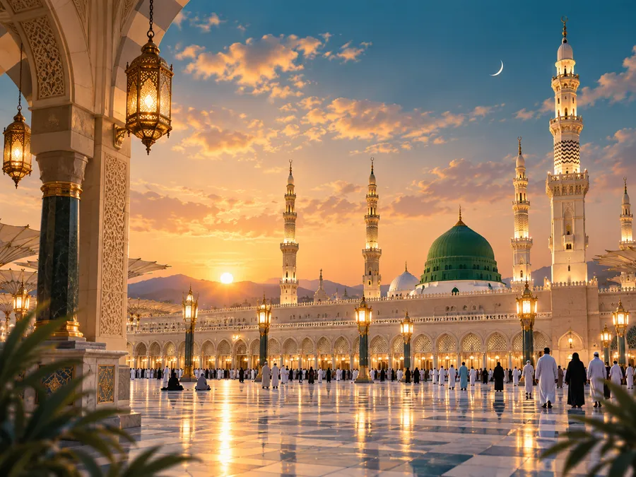 Mosquée du Prophète à Médine